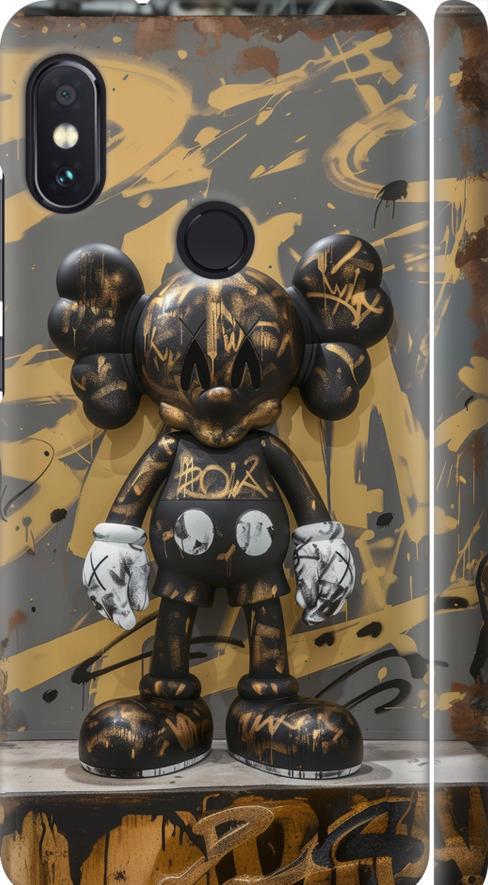Чехол на Xiaomi Redmi Note 5 Bronze kaws (6097m-1516-42517)