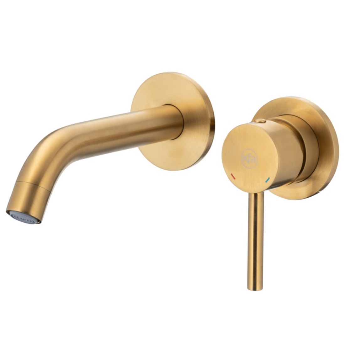 Змішувач для умивальника KFA Armatura Moza одноважільний Золотий матовий (5039-810-31)