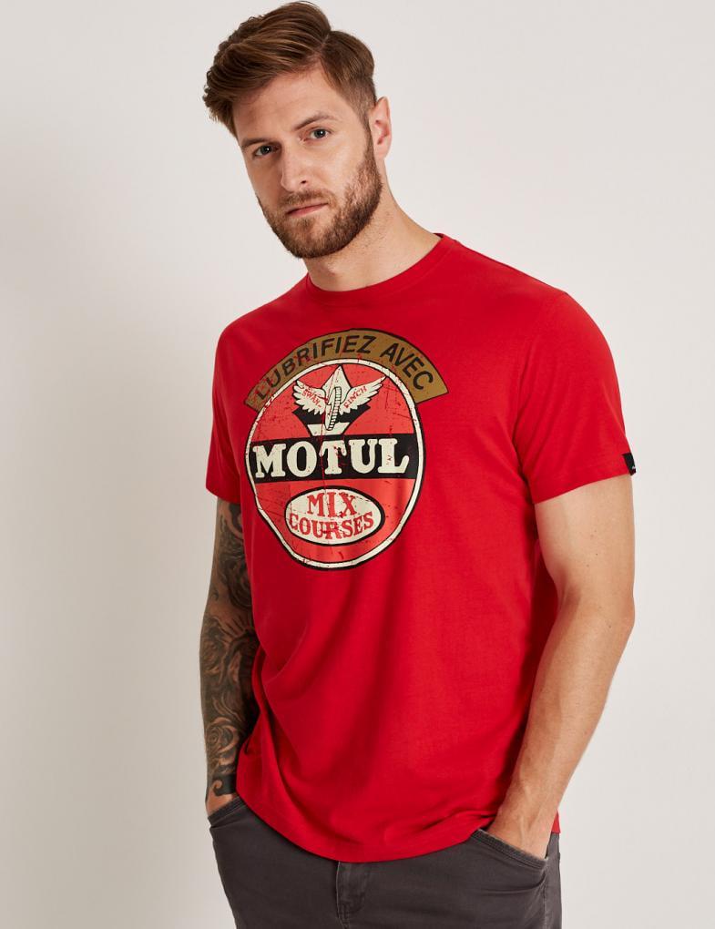 Футболка мужская Diverse MTL LOGO L Красный (5902598627346)