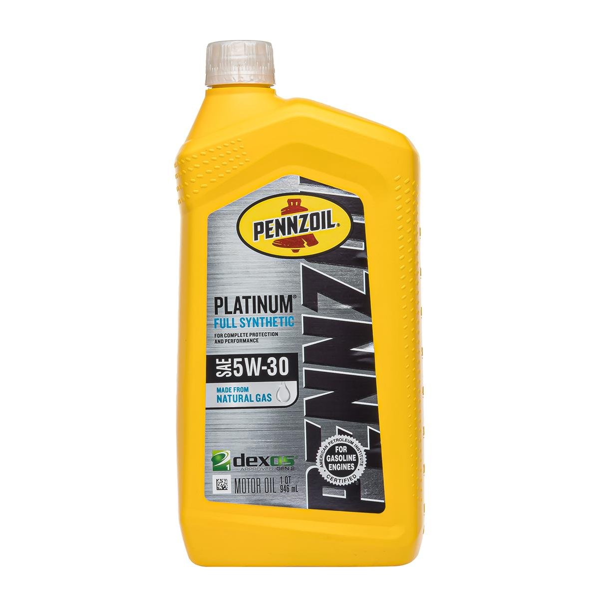 Масло моторное Pennzoil Platinum Full Synthetic 5W-30 0,946 мл (550022689) - фото 1