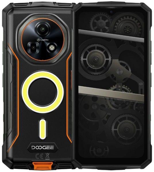 Смартфон Doogee Fire 5 Ultra 6,6" 6/128 Гб 13000 mAh 48+8 Мп NFC Orange (Fire_5_Ultra_OR)