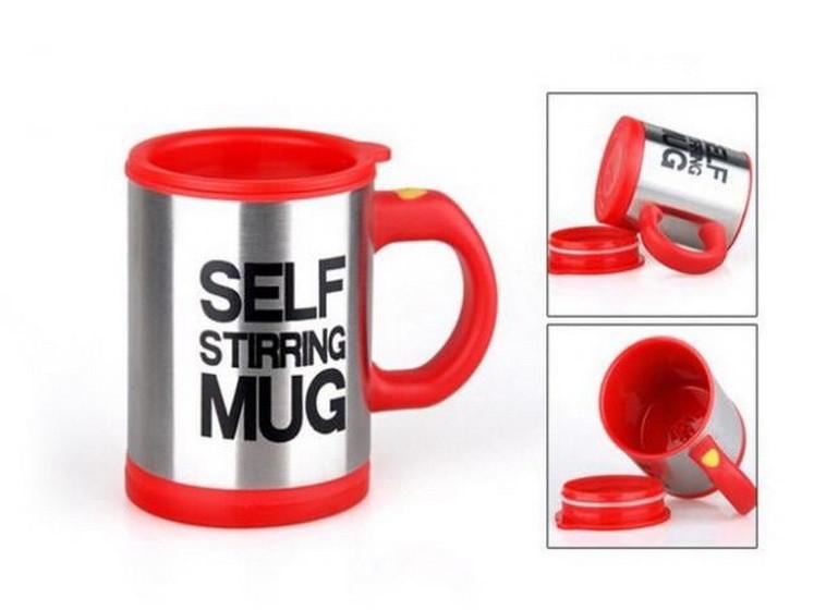 Чашка мішалка Self Stirring Mug Червоний (2822) - фото 7