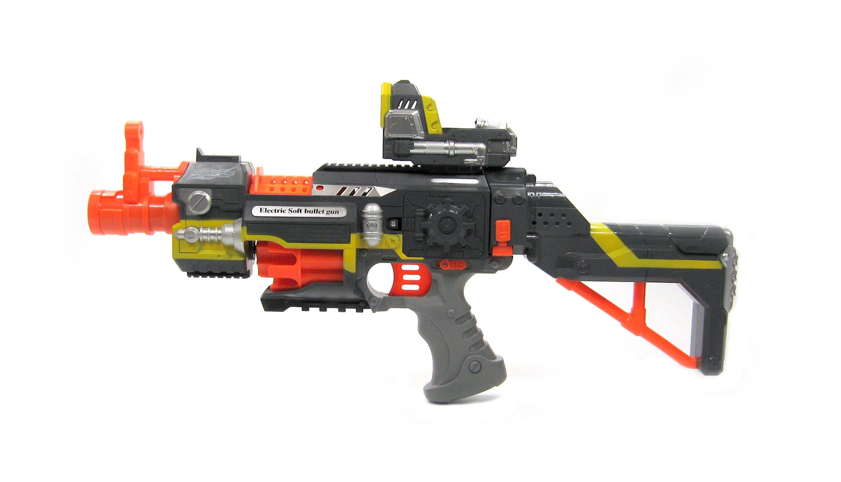 Автомат SB 418 с мягкими пулями на батарейках 20 патронов