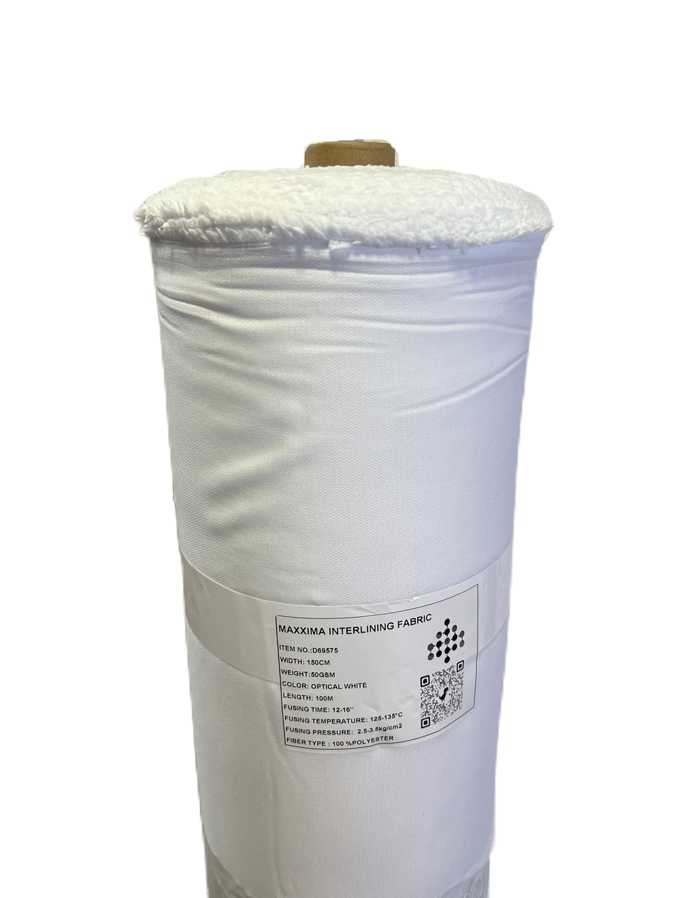Дублерин клейовий-стрейчевий Maxima D69575 поліестер 100% 150 см Білий (2111186654) Дублерин клейовий-стрейчевий Maxima D69575 поліестер 100% 150 см Білий (2111186654)