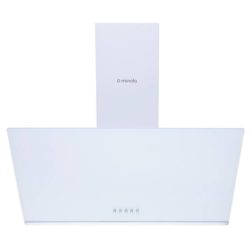 Вытяжка декоративная наклонная Minola HDN 6232 WH/INOX 700 LED