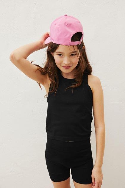 Топ H&M 1210868 122-128 см Черный (1111109409377)