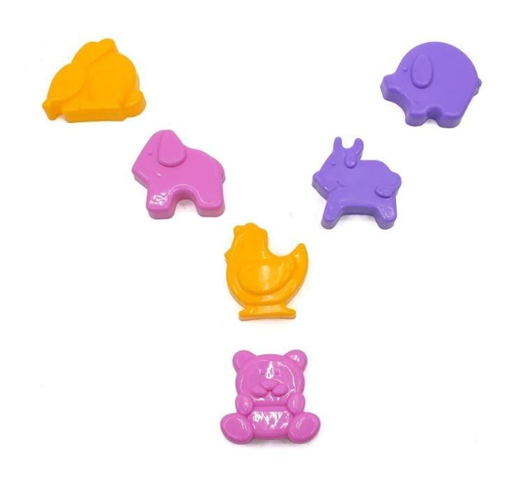 Набір пасок свійські тварини 6 шт.