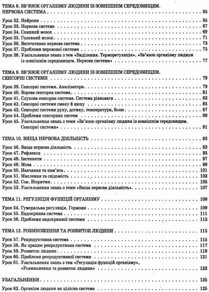 Учебник Мой конспект Биология 8 класс. Новая программа 2017 г. ПБМ009 (9786170030658) - фото 3