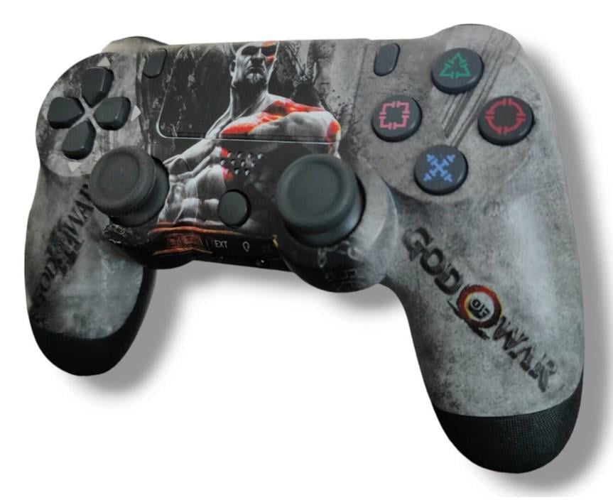 Контроллер игровой Wireless God of War с двойной вибрацией для PS4 и компьютера God of War (2104618742) Контроллер игровой Wireless God of War с двойной вибрацией для PS4 и компьютера God of War (2104618742)