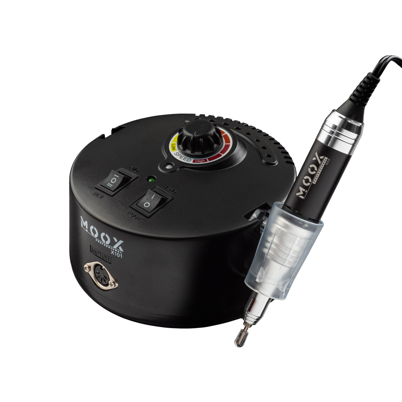 Фрезер професійний Мокс X101 70 Вт 50000 об/хв для манікюру та педикюру Чорний
