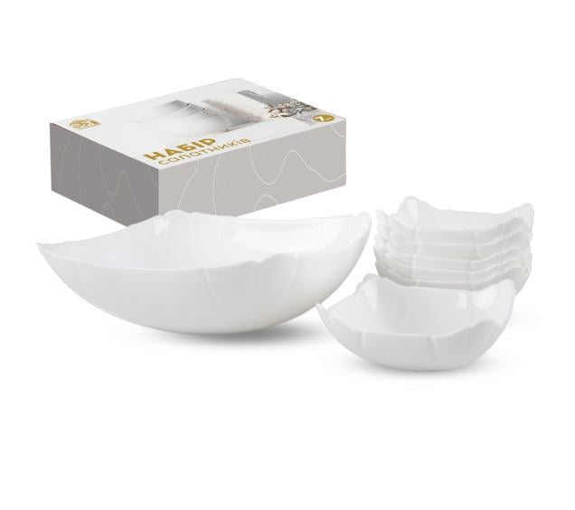 Набір салатників S&T зі стеклокераміки 7 шт. (30098-01)