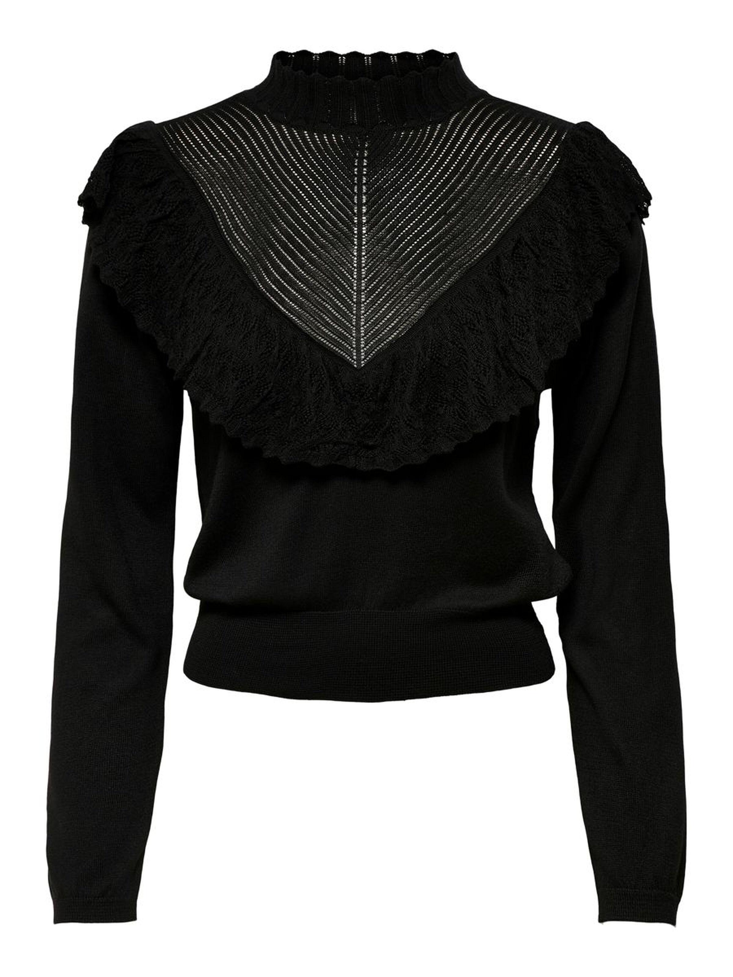 Свитер женский Only 15237331 XL Черный