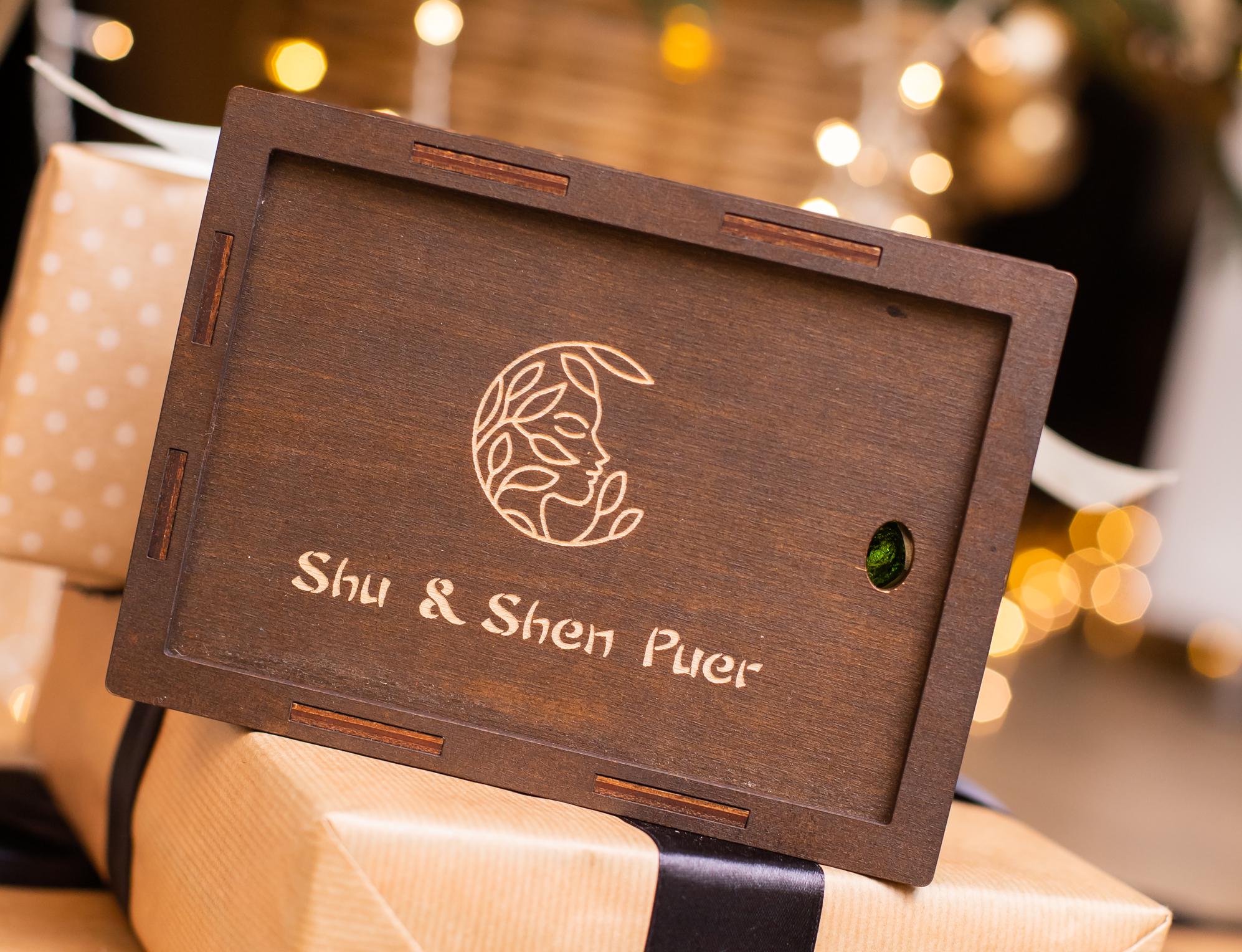 Подарочный набор чая Пуер Шу и Шен ассорти Natea Tea Nations в деревянной коробке - фото 2 Подарочный набор чая Пуер Шу и Шен ассорти Natea Tea Nations в деревянной коробке - фото 2