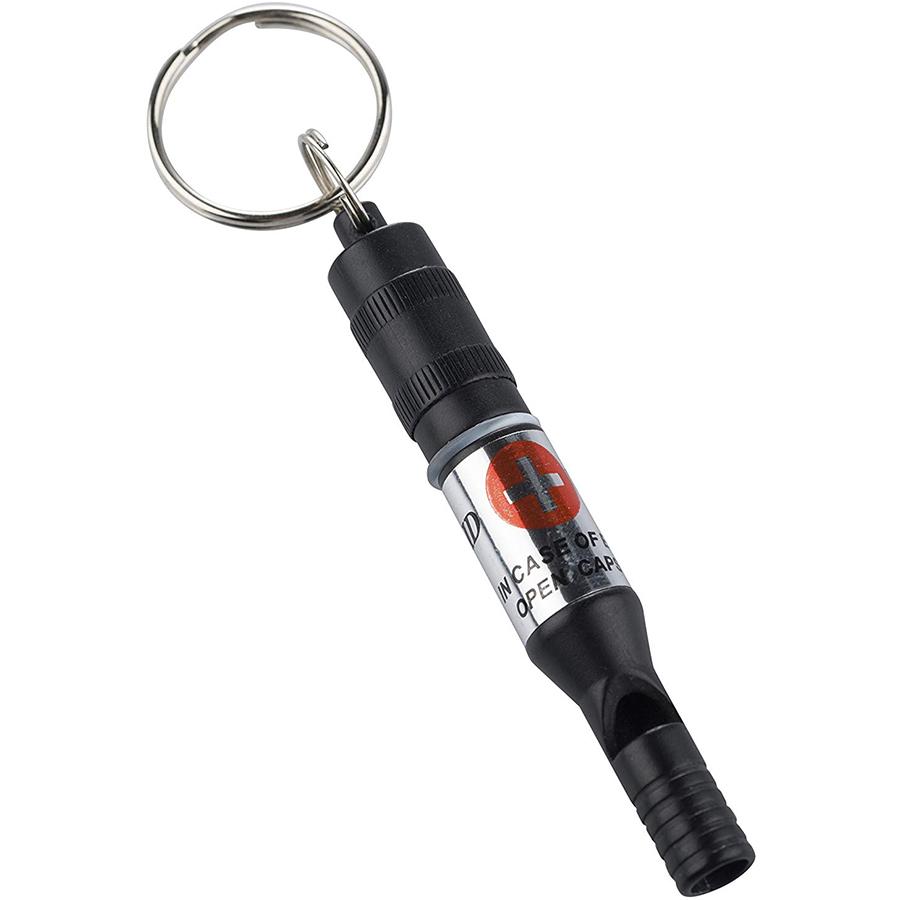 Брелок-свисток Munkees 3385 Emergency Whistle Black