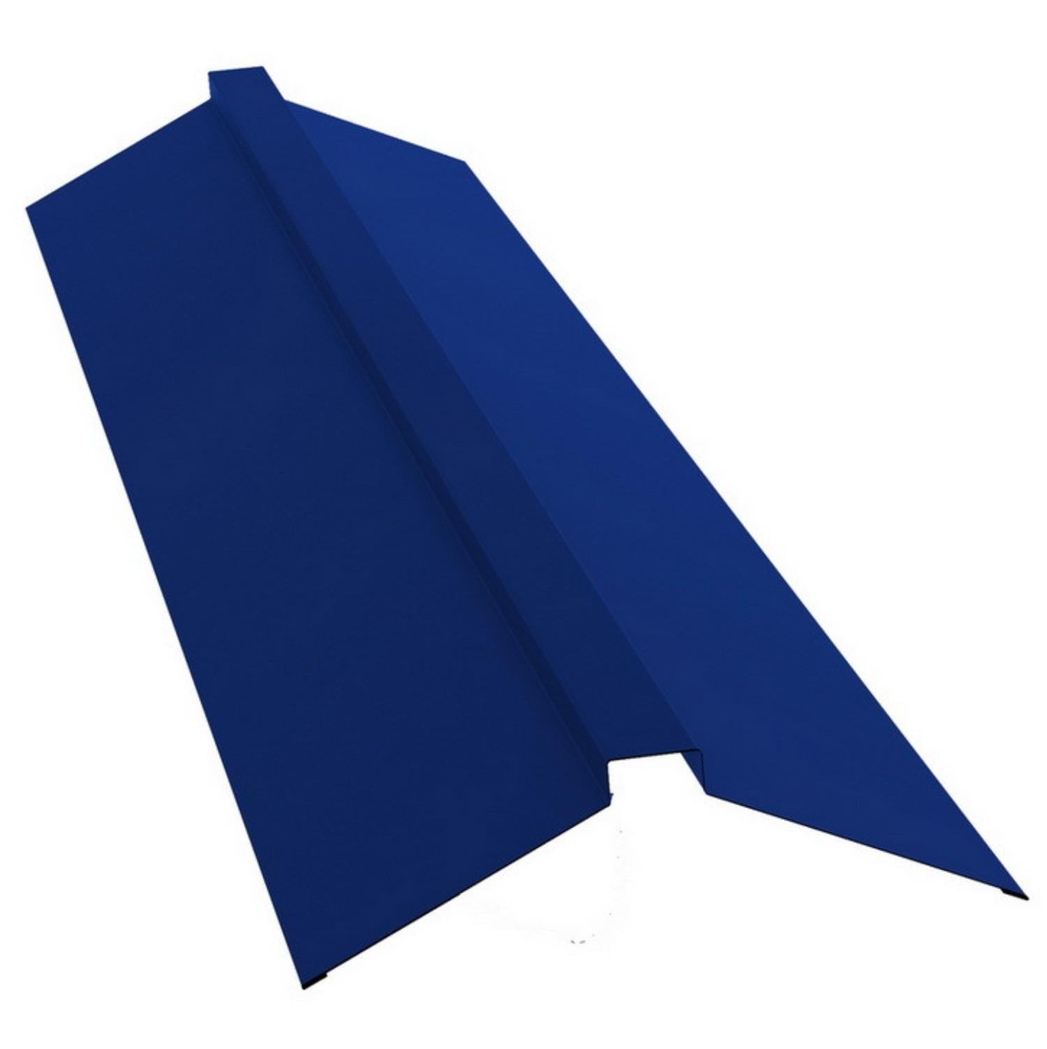Планка конек фигурный Partner 110х30х110х2000 Ral 5005 полиэстер Синий насыщенный (376287411)