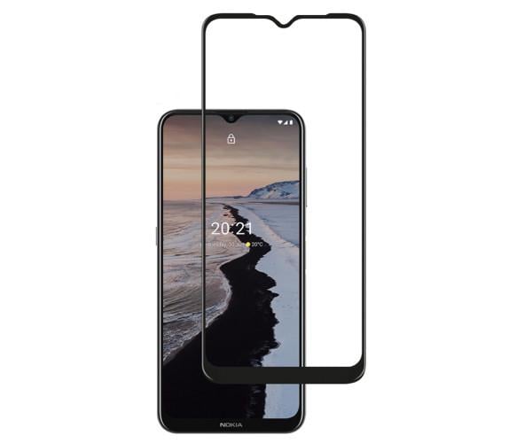 Защитное стекло закаленное Full Screen Tempered Glass для Nokia C32 Black (33248)