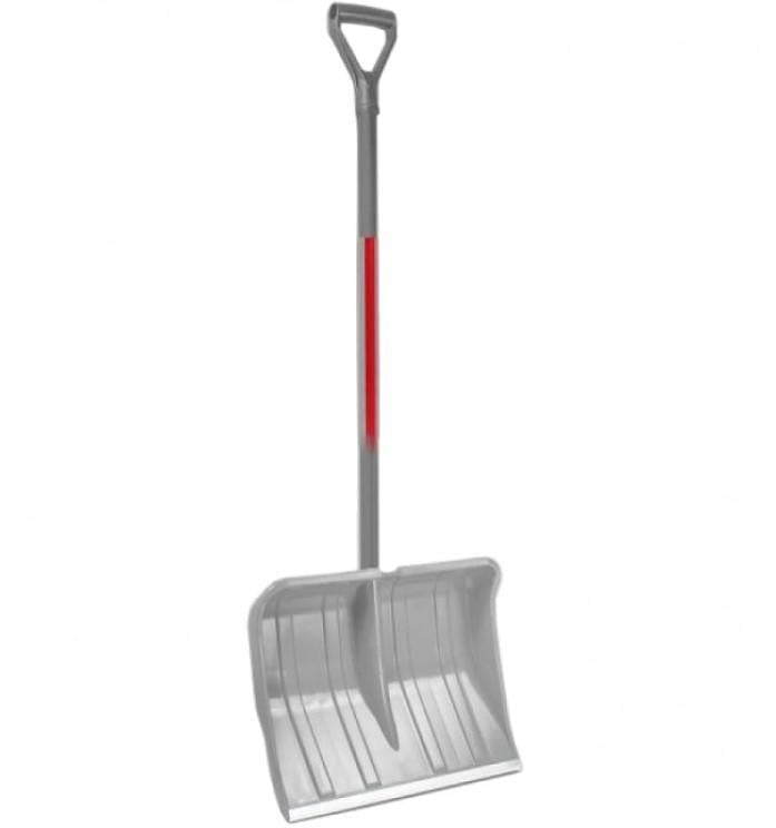 Лопата для чищення снігу з держаком MaaN 490х375 мм 1,43 м (23616)