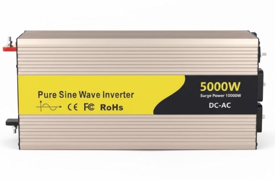 Автомобильный инвертор Pure Sine Wave Inverter 12-220 В 5000 Вт с чистой синусоидой (2104618829) - фото 7 Автомобильный инвертор Pure Sine Wave Inverter 12-220 В 5000 Вт с чистой синусоидой (2104618829) - фото 7