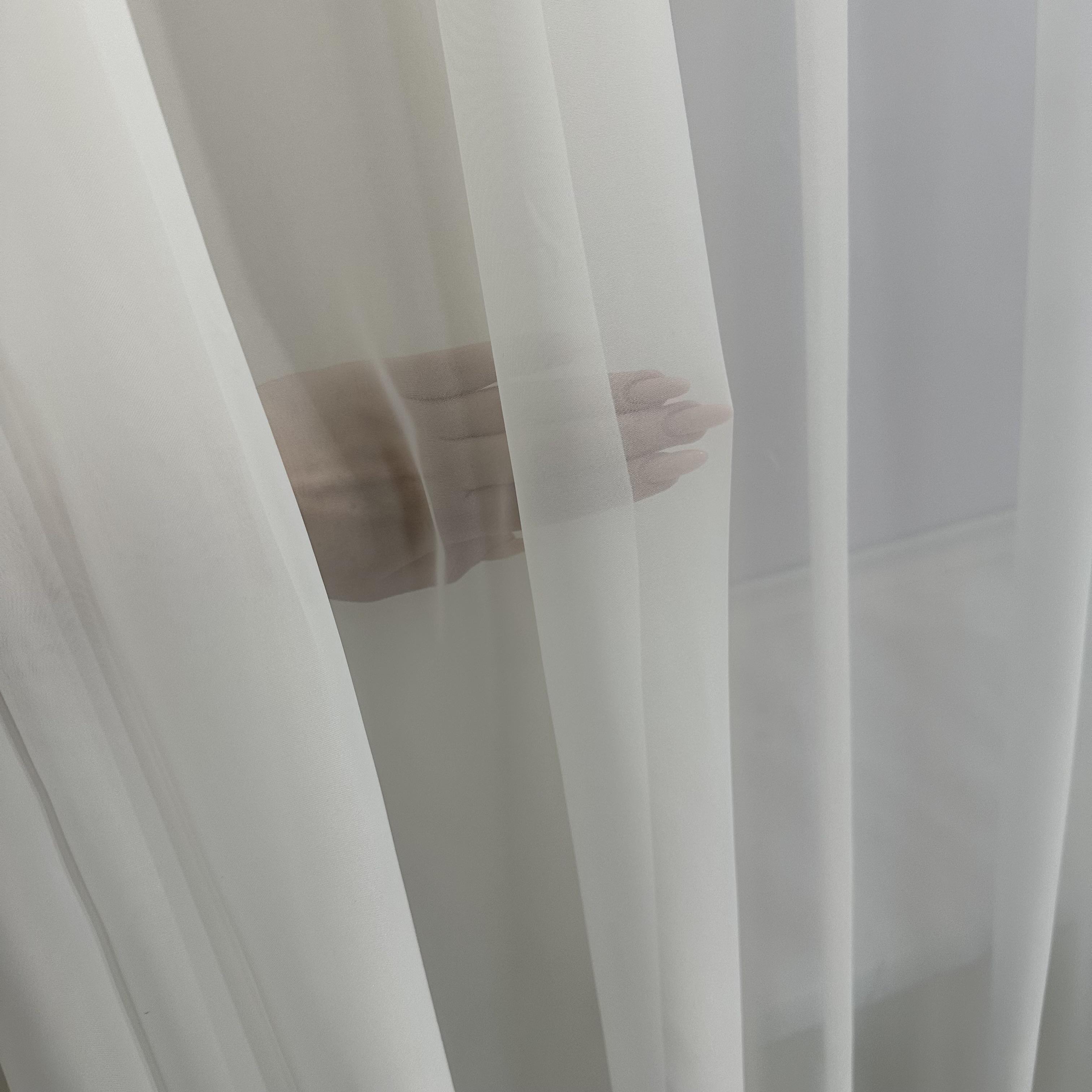 Тюль шифоновий готовий на тасьмі 500х270 см Білий (ТШ-5) - фото 8 Тюль шифоновий готовий на тасьмі 500х270 см Білий (ТШ-5) - фото 8