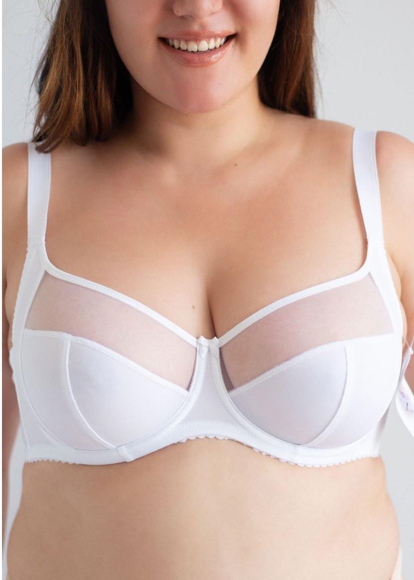Бюстгалтер Nana 115500 Вianco м'який на кісточках 95E Білий (1990499587)