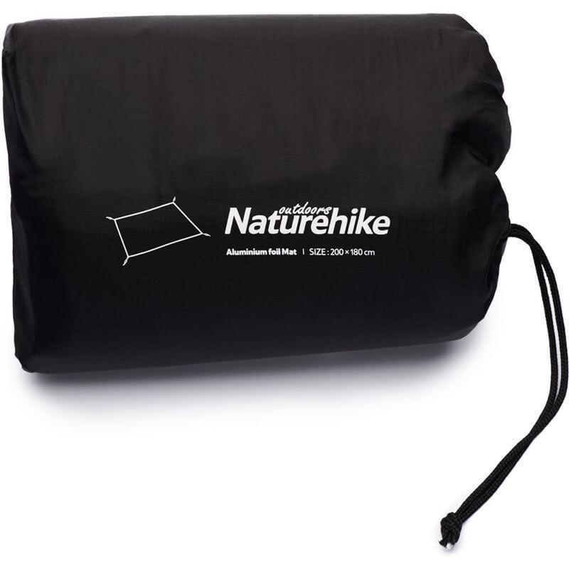 Каремат туристичний Naturehike NH20FCD03 Multi-function PE aluminum L 180х200 см (6927595746783) - фото 3