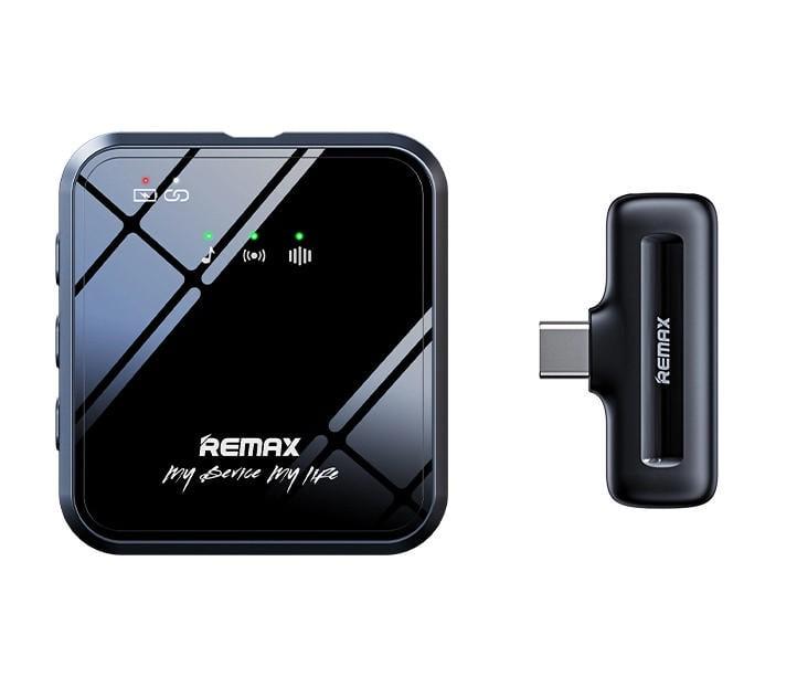 Микрофон петличный беспроводной Remax K11 Type-C Black (100588)