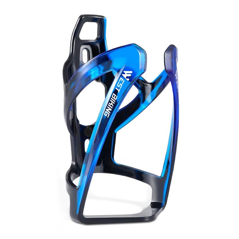 Держатель West Biking 0704037 для бутылки и фляги на велосипед Black+Blue