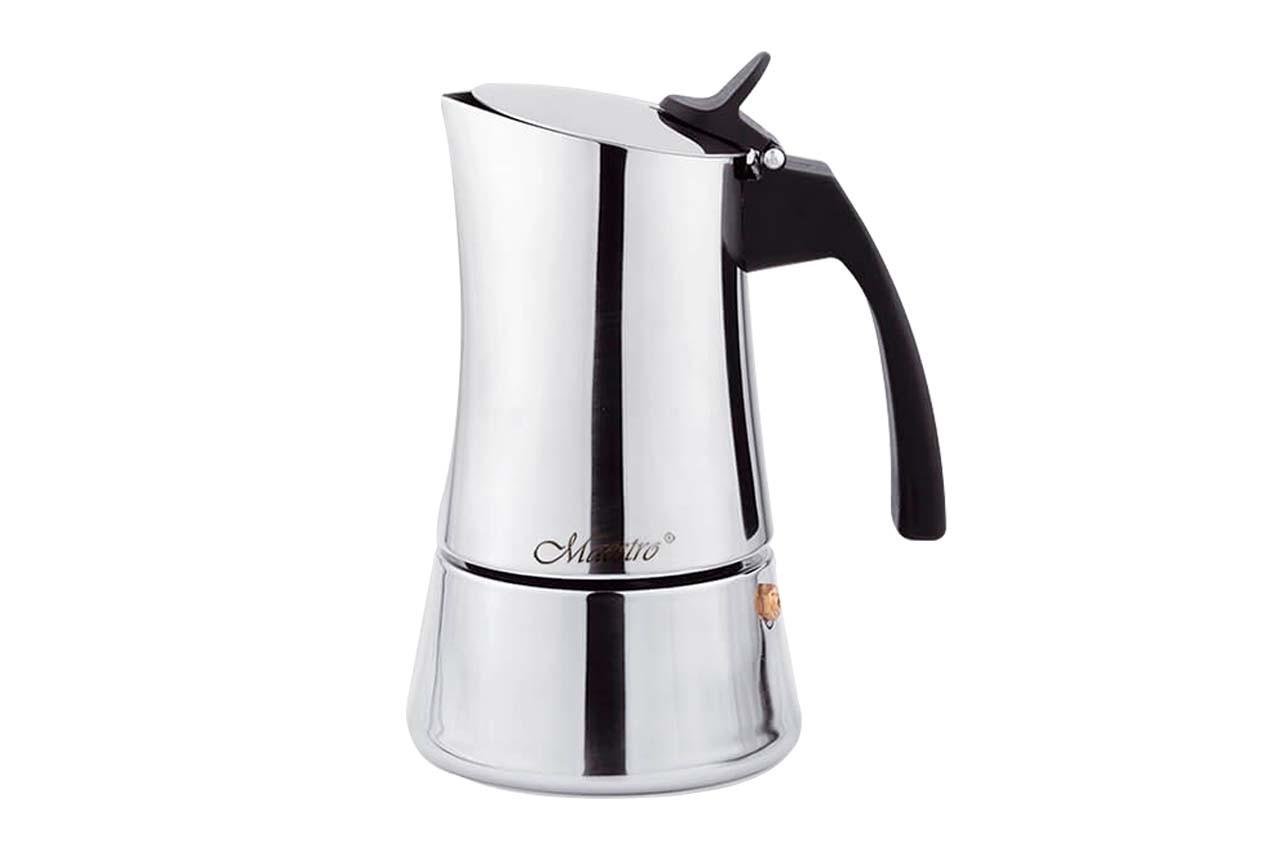 Кофеварка гейзерная Maestro нержавеющая 200 мл (MR-1668-4)