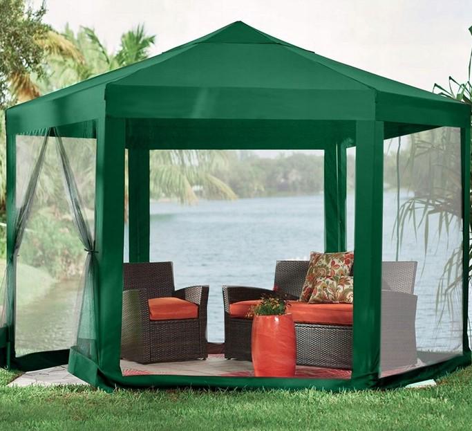 Садовий павільйон з москітною сіткою 6 стінок (27477078) - фото 9 Садовий павільйон з москітною сіткою 6 стінок (27477078) - фото 9