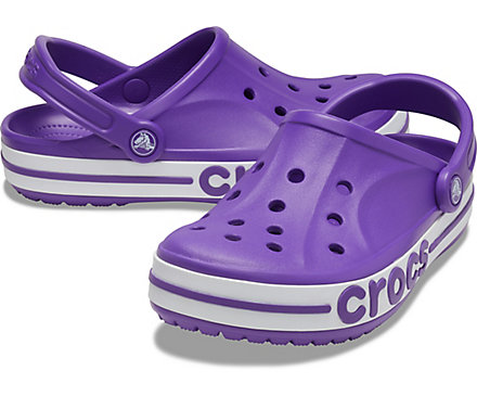 Сабо жіночі Crocs Bayaband Clog Neon р. 36-37 Фіолетовий (6700)