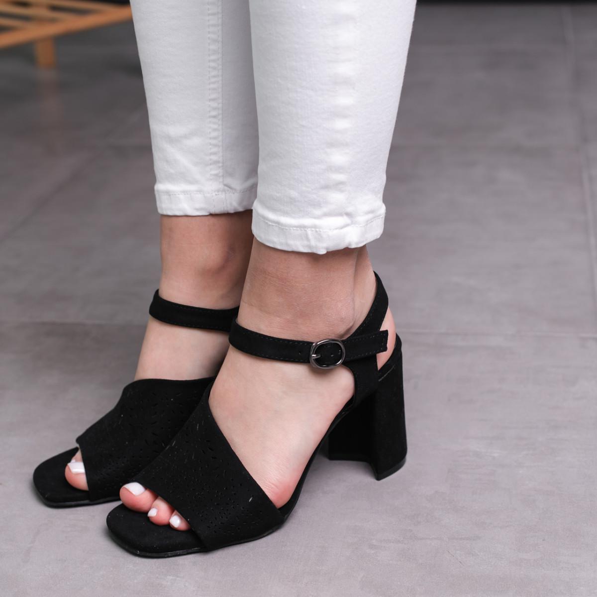 Босоножки женские Fashion р. 36 23,5 см Черный (2950)