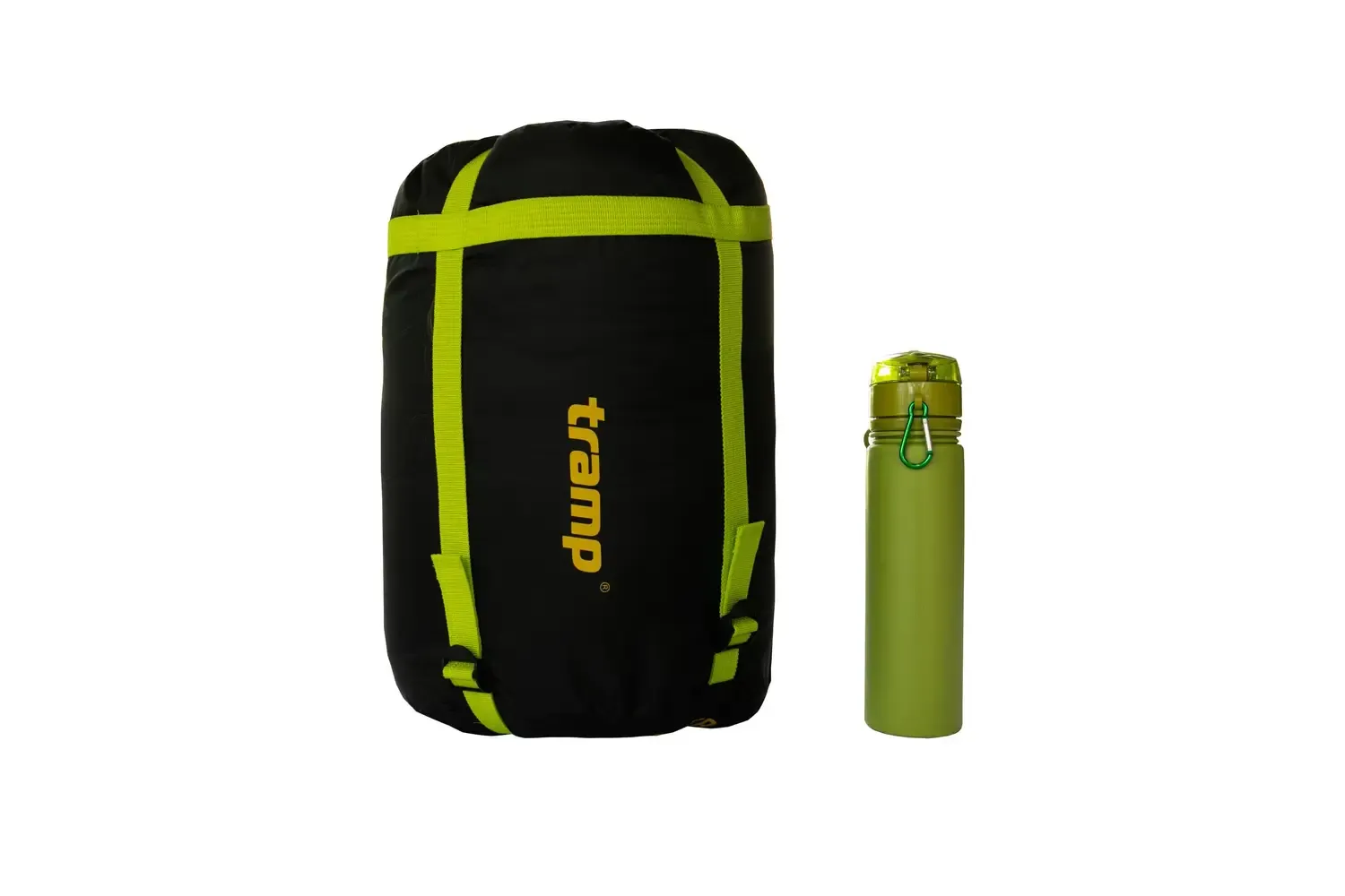 Спальный мешок Tramp Rover Cомpact 185/80-55 см Масло/Серый (UTRS-050C-R)