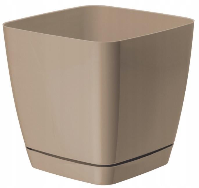 Горшок для цветов Form-Plastic Toscana Kwadro-17 3,5 л Латте (0733-002)