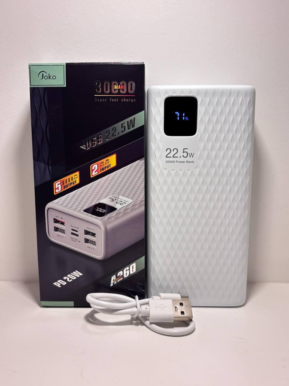 Повербанк Joko 30000 mAh 22,5W/PD 20W (32465211)