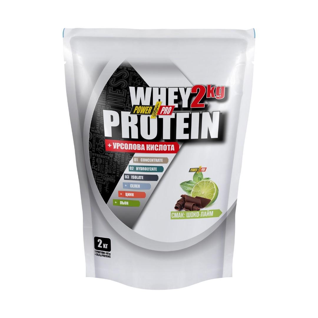 Протеин Power Pro Whey Protein 2 кг Шоко-Лайм