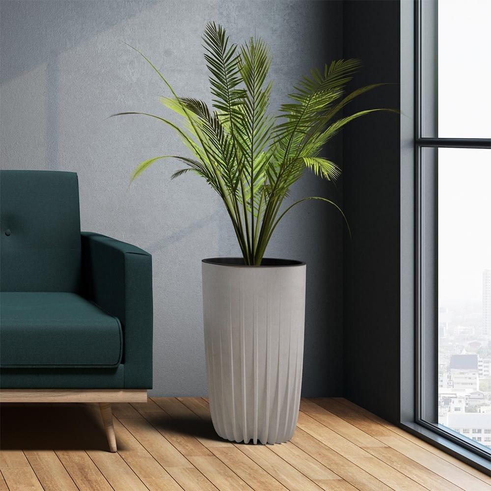 Вазон Lamela MIRA TALL 293х515 мм Кремовый (A-022581) - фото 6 Вазон Lamela MIRA TALL 293х515 мм Кремовый (A-022581) - фото 6