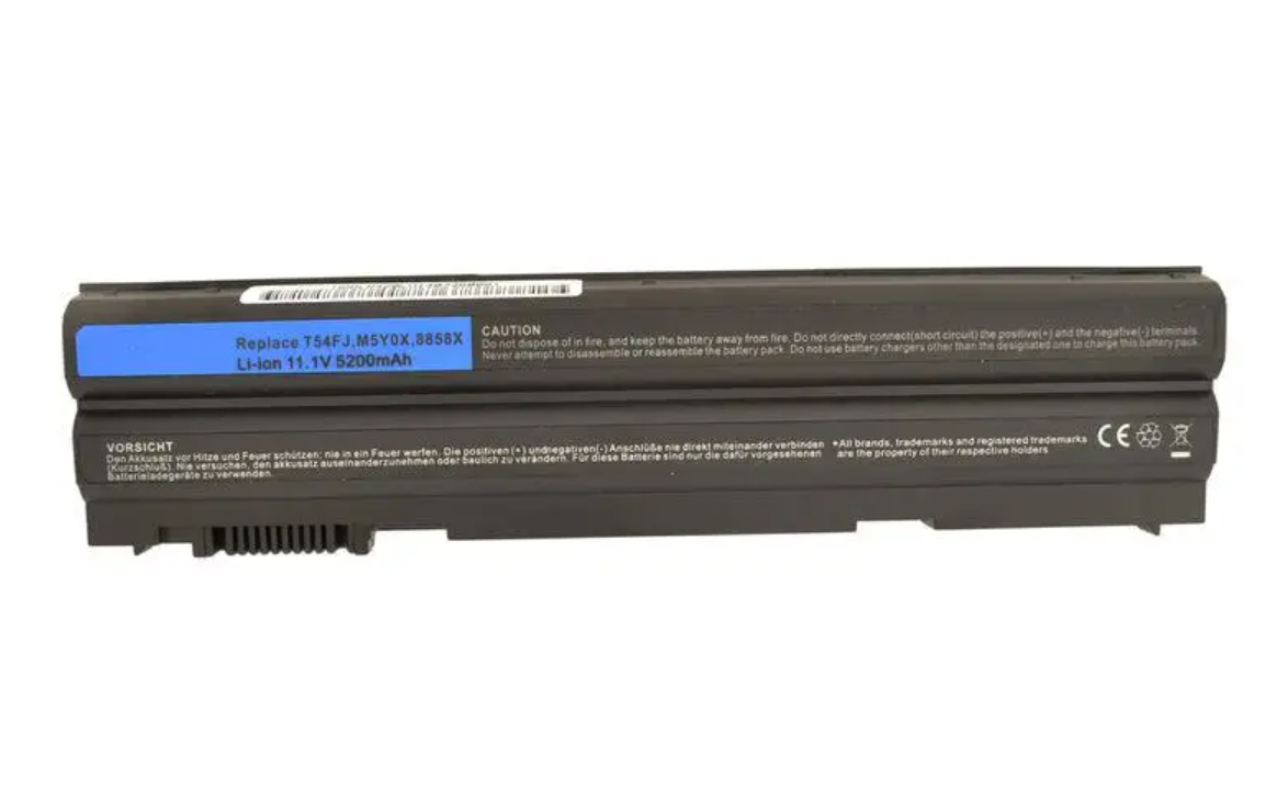 Акумулятор Dell T54FJ Latitude E6420 11.1V Black 5200mAh OEM - фото 1