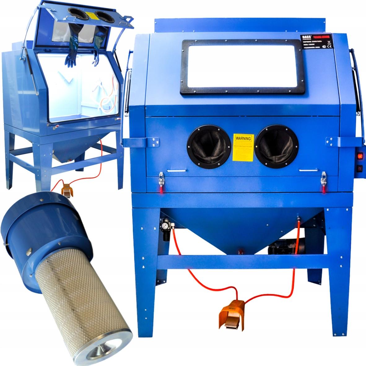 Камера пескоструйная Bass Polska 4269 8 бар 680 л/мин 990 л (21881003) - фото 11 Камера пескоструйная Bass Polska 4269 8 бар 680 л/мин 990 л (21881003) - фото 11