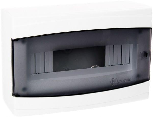 Щиток распределительный Borsan BR-808 пластиковый на 12 модулей внешний