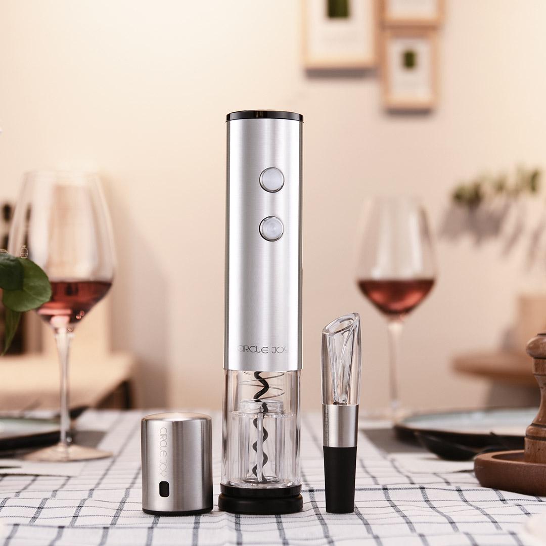 Винний набір Circle Joy Electric Red Wine Opener Set 4в1 (CJ-TZ02) - фото 2