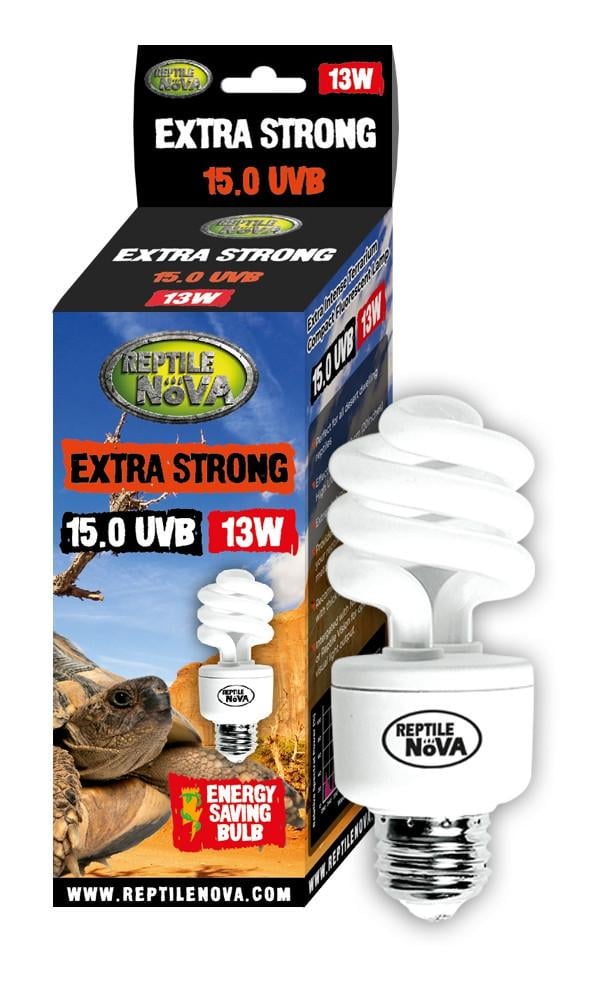 Люмінесцентна лампа Reptile Nova UVB-13W-15.0-EXTRASTRONG