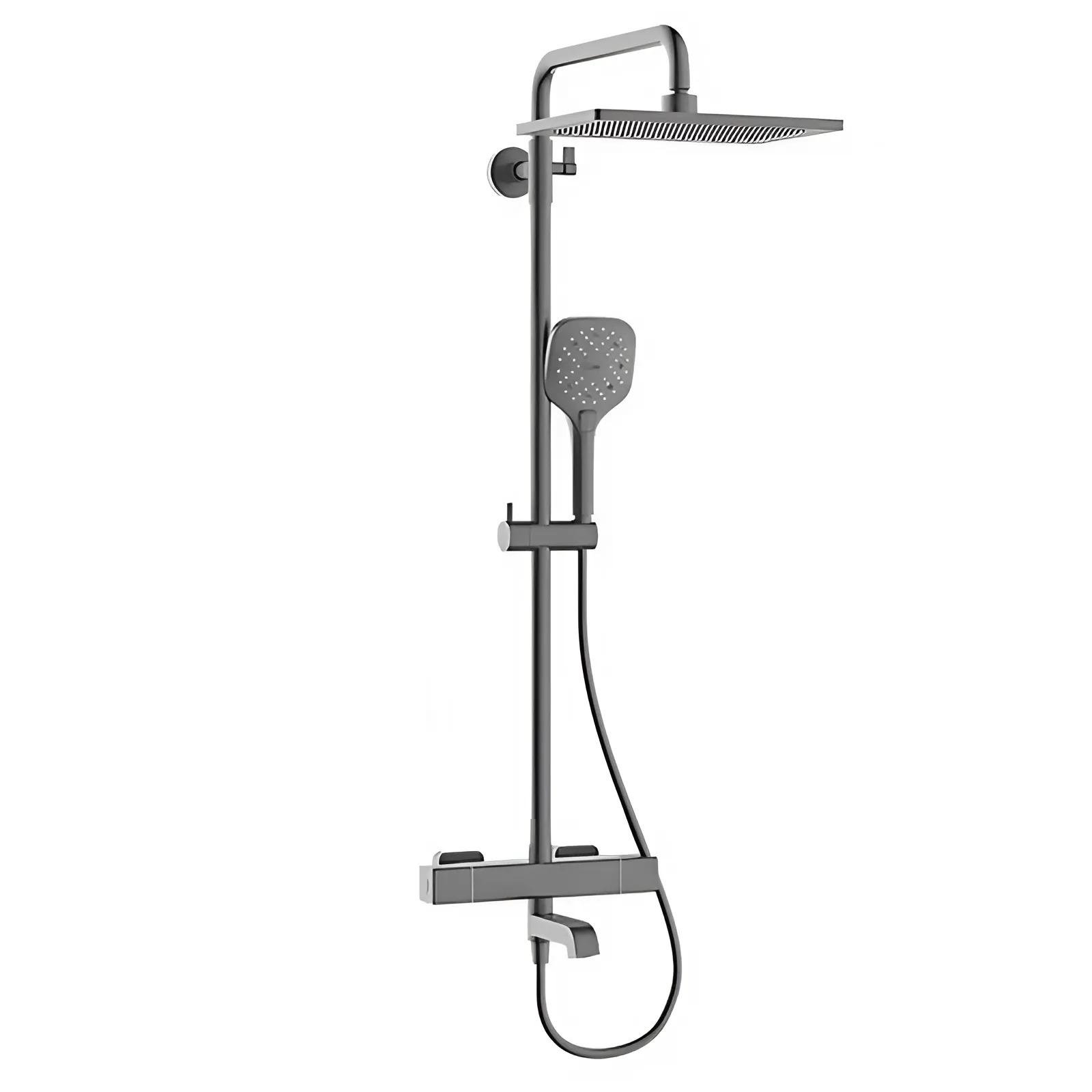 Душевая колонна с термостатическим смесителем KOER KB-57011-07 3 функции (KR5217)