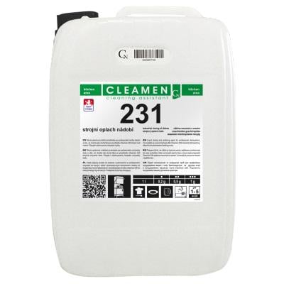 Средство для мытья посуды Cleamen 231 машинное ополаскивание посуды 20 л