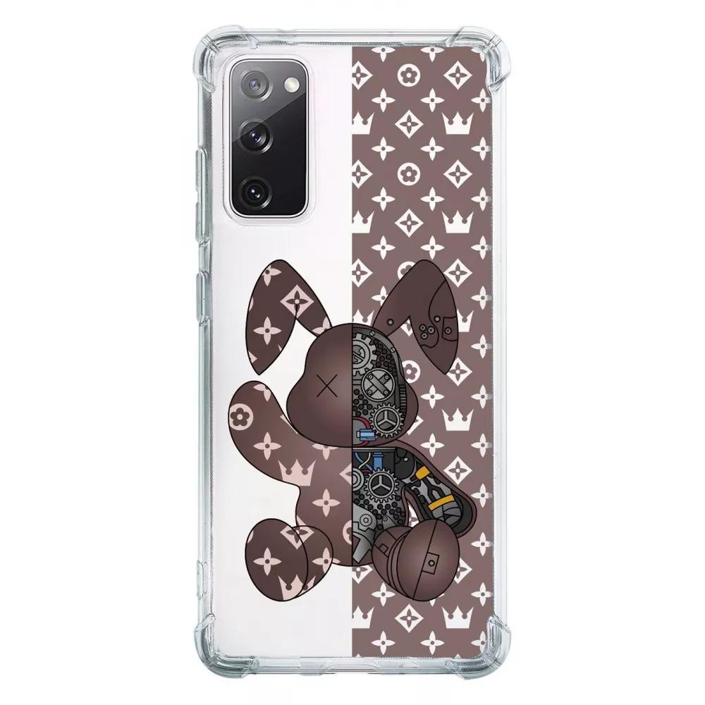 Чехол Love Brands Clear Case для телефона Oppo A96 силикон Louis Vuitton rabbit Чехол Love Brands Clear Case для телефона Oppo A96 силикон Louis Vuitton rabbit