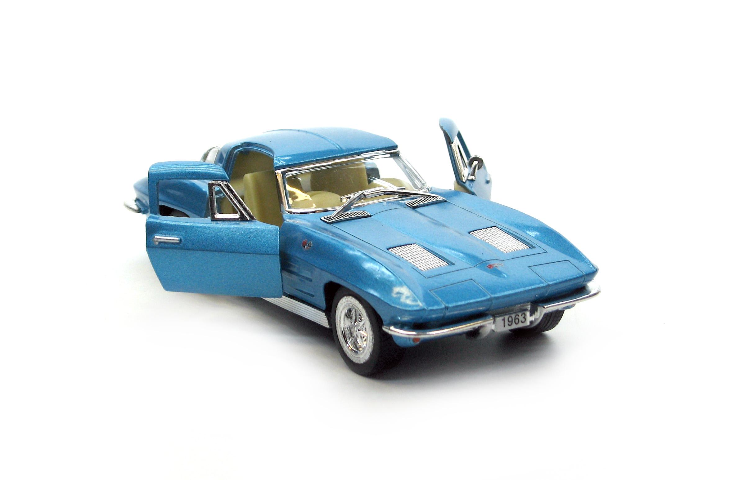 ᐉ Машина металлическая KT5358W Corvette Sting Ray 1963 • Купить в