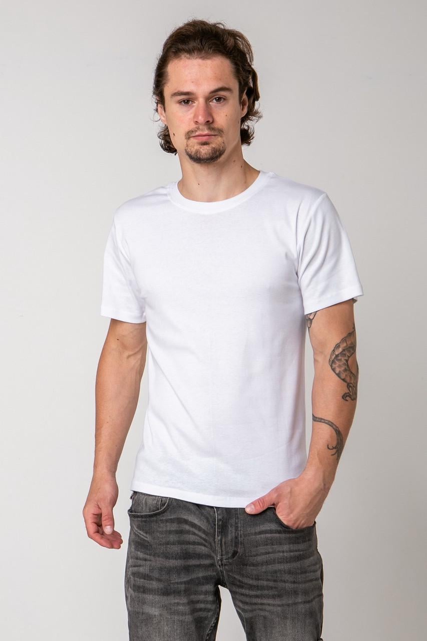 Футболка чоловіча Nicoletta 0116-1k S Білий