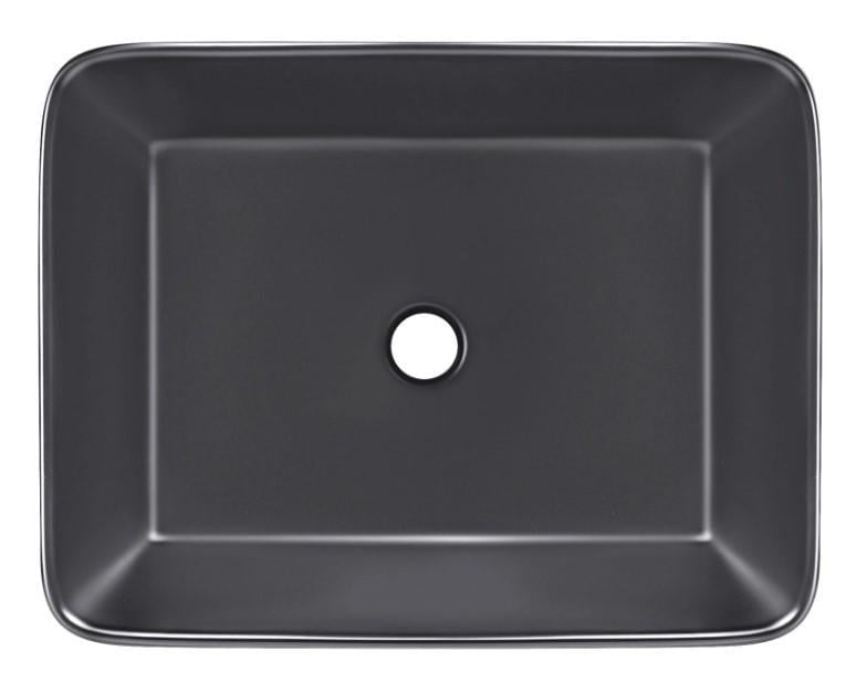 Раковина Qtap Tern без донного клапана (QT172074MBMBN)
