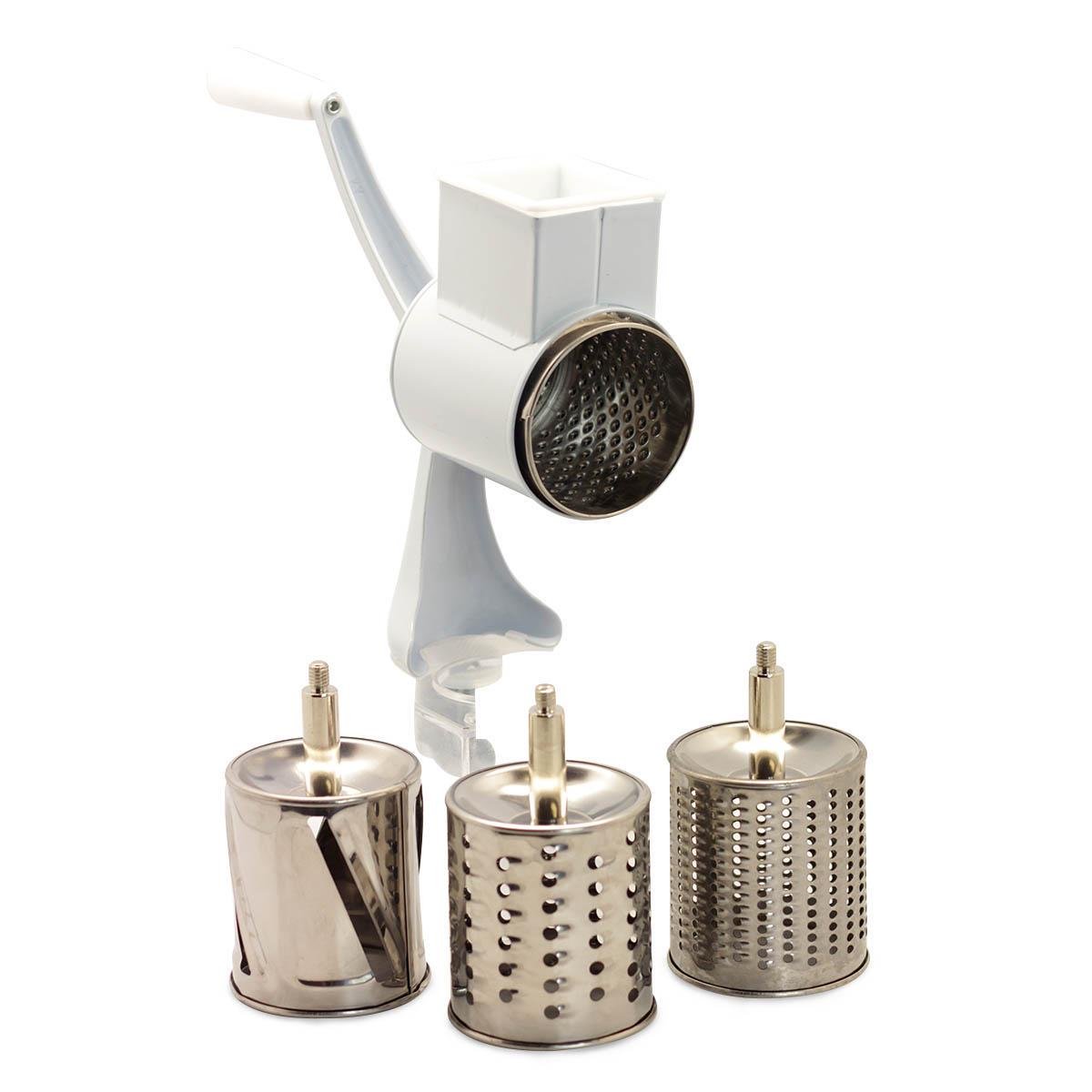 Терка механическая Kamille Vizo 4в1 Белый (6503)