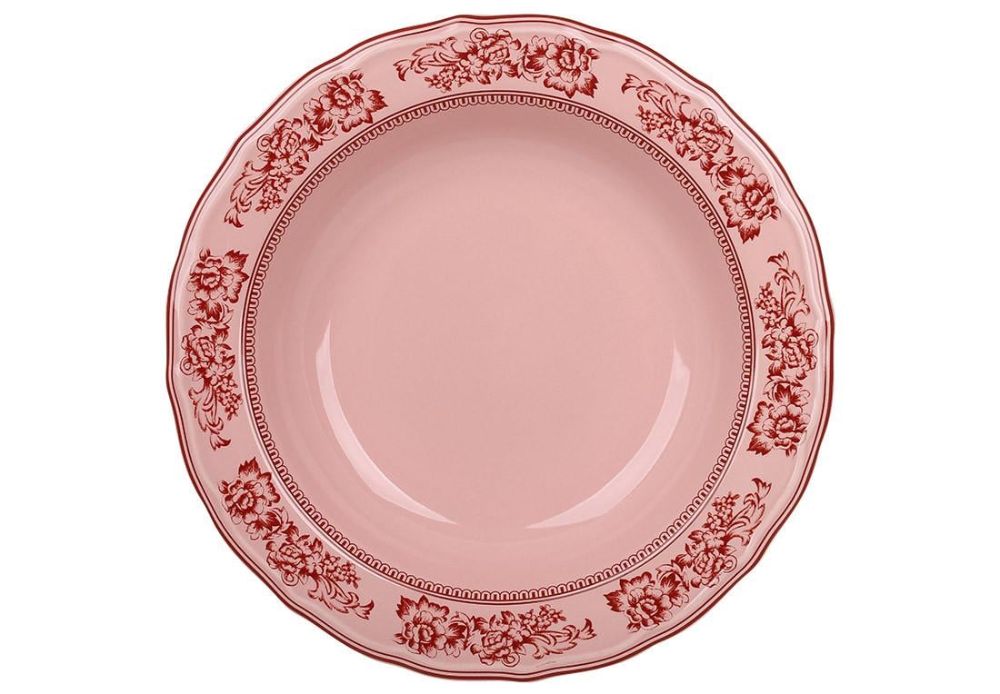 Тарелка суповая BonaDi Heritage Toile Collection фарфоровая 23,5 см (K311)