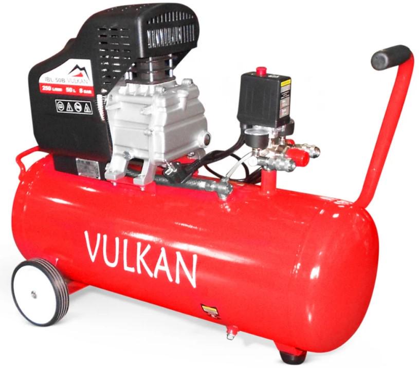 Компрессор поршневой воздушный Vulkan IBL 50V 1,8 кВт 50 л (44013)
